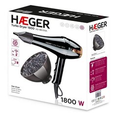 Фен Haeger Haeger Turbo Dryer 1800Вт цена и информация | Фены | kaup24.ee