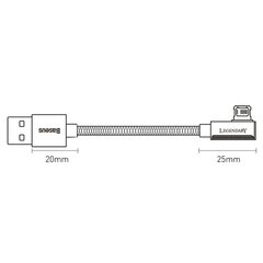 Baseus USB - Lightning 2.4A, 1 м цена и информация | Кабели для телефонов | kaup24.ee