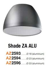 Lambikate Azzardo Shade ZA 33 Silver hind ja info | Rippvalgustid | kaup24.ee