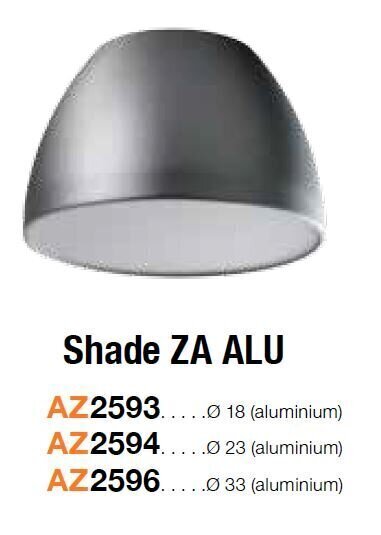 Lambikate Azzardo Shade ZA 33 Silver цена и информация | Rippvalgustid | kaup24.ee