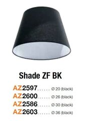Lambikate Azzardo Shade ZF 26 Black цена и информация | Люстры | kaup24.ee