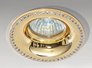 Sisseehitatud valgusti Azzardo Adamo Diamond Gold цена и информация | Монтируемые светильники, светодиодные панели | kaup24.ee