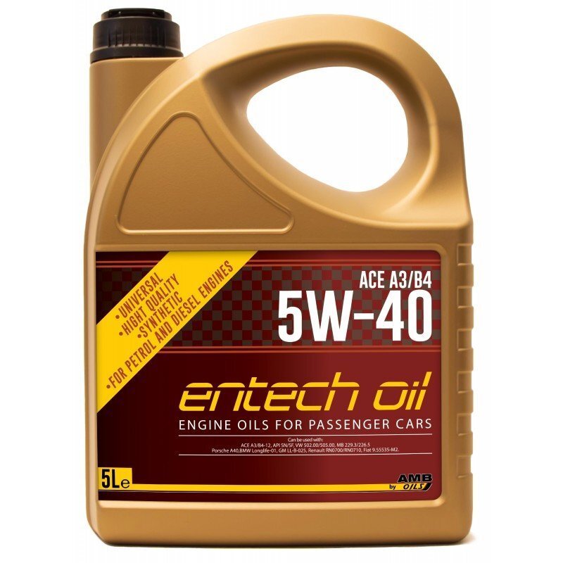 Mootoriõli Entech FS 5w40, 5L hind ja info | Mootoriõlid | kaup24.ee