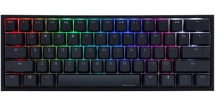 Ducky One 2 Mini RGB Black US Cherry MX Blue Switches hind ja info | Klaviatuurid | kaup24.ee