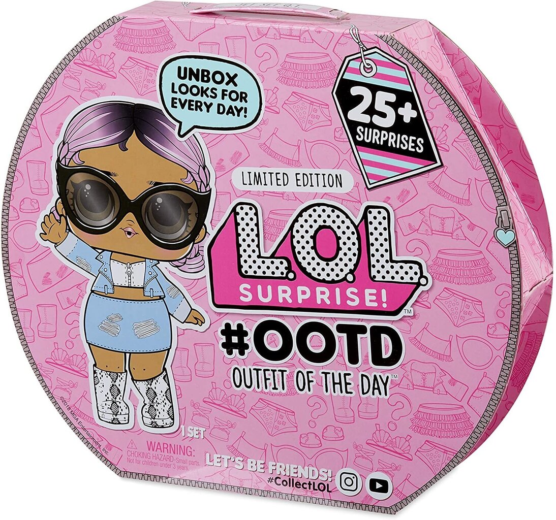 Advendikalender L.O.L Surprise #OOTD Outfit of The Day цена и информация | Tüdrukute mänguasjad | kaup24.ee