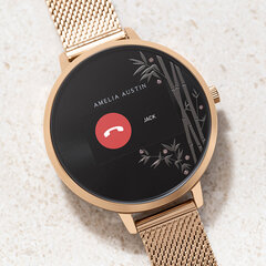 Amelia Austin Bamboo AA03-4002 Rose Gold hind ja info | Nutikellad (smartwatch) | kaup24.ee