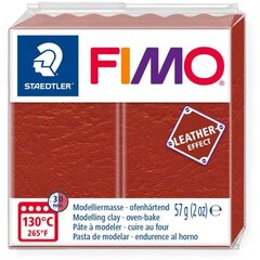 Polümeersavi Effect Leather rooste 57gr Fimo /6 цена и информация | Принадлежности для рисования, лепки | kaup24.ee