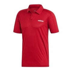 Meeste T-särk Polo Adidas D2M Climacool M EI5567, punane hind ja info | Meeste spordiriided | kaup24.ee