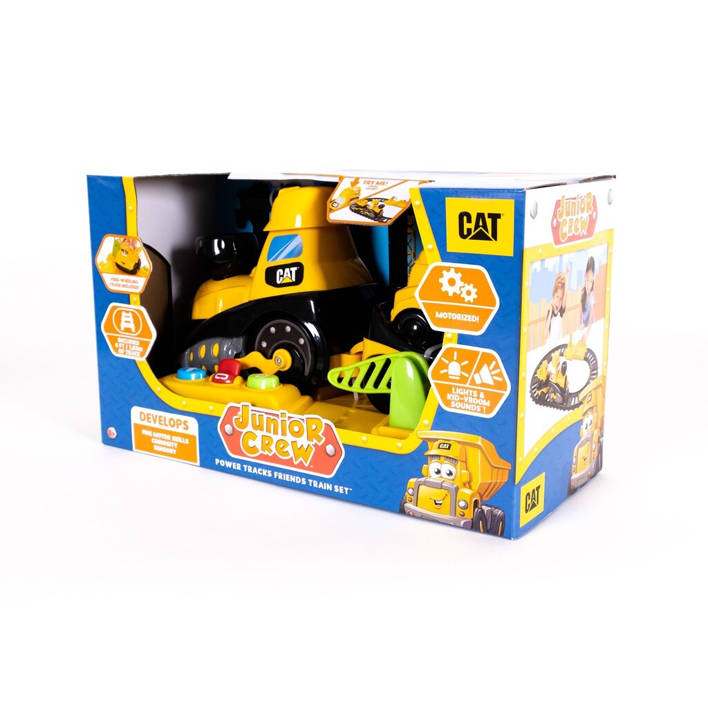 Rong valguse ja helidega CAT Junior Crew, 82489 hind ja info | Poiste mänguasjad | kaup24.ee