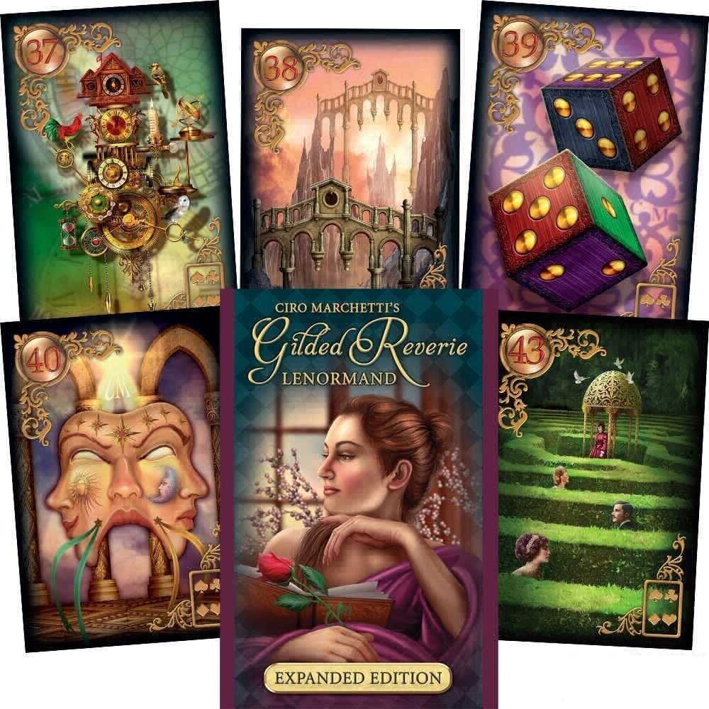 Taro kaardid Gilded Reverie Lenormand цена и информация | Esoteerika | kaup24.ee