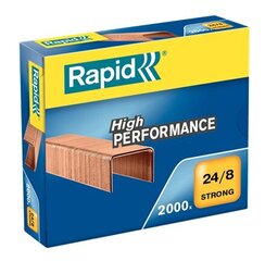 Klambrid 24/8 vask 2000tk/pk Strong, Rapid /20/100 цена и информация | Канцелярские товары | kaup24.ee