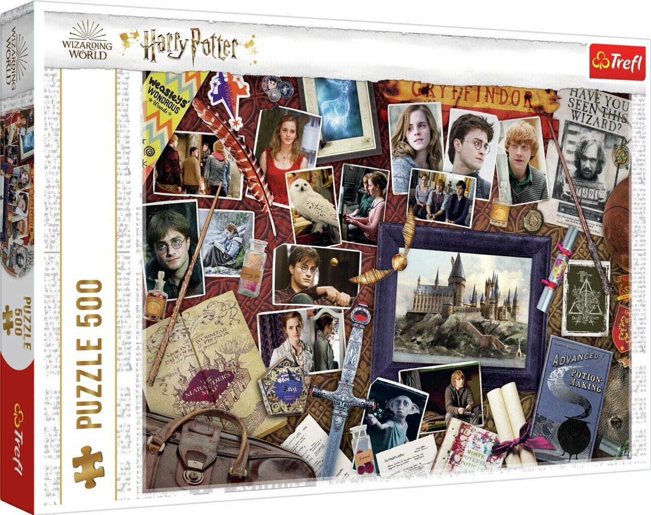 Pusle Trefl Harry Potter, 500-osaline цена и информация | Pusled | kaup24.ee