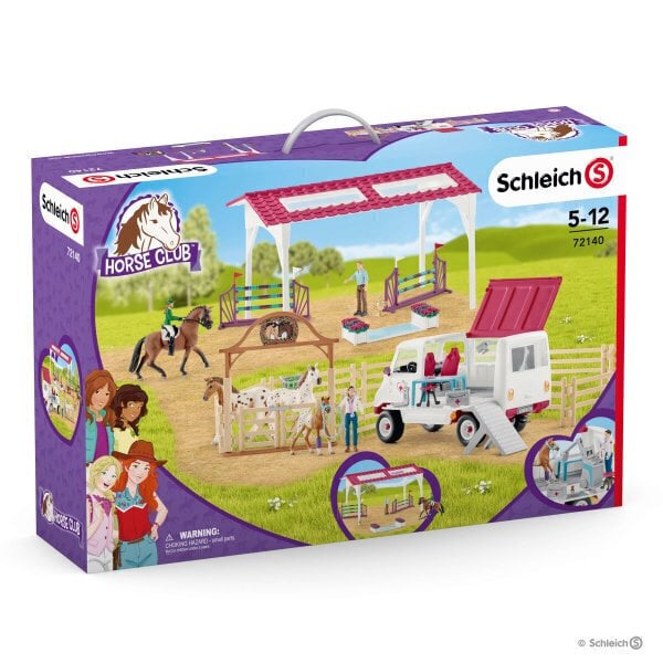 Turniirihobune Schleich Horse Club цена и информация | Klotsid ja konstruktorid | kaup24.ee