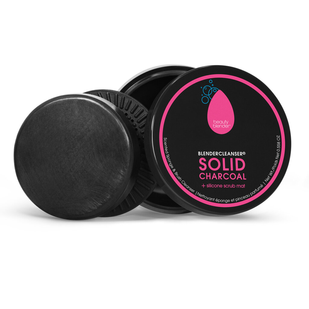 BEAUTYBLENDER Blendercleanser Solid Charcoal puhastusseep 16g hind ja info | Meigipintslid, -käsnad | kaup24.ee