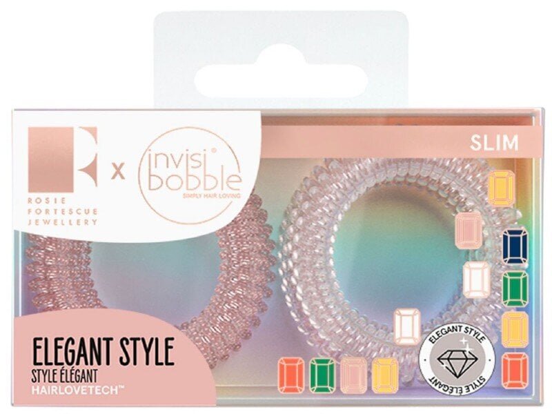 invisibobble SLIM Rosie Fortescue Pink Glasses цена и информация | Juuste aksessuaarid | kaup24.ee