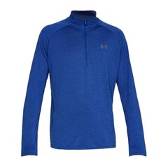 Спортивная мужская футболка Under Armour Tech 2.0 1/2 Zip M 1328495-400, 55690, синяя цена и информация | Мужская спортивная одежда | kaup24.ee