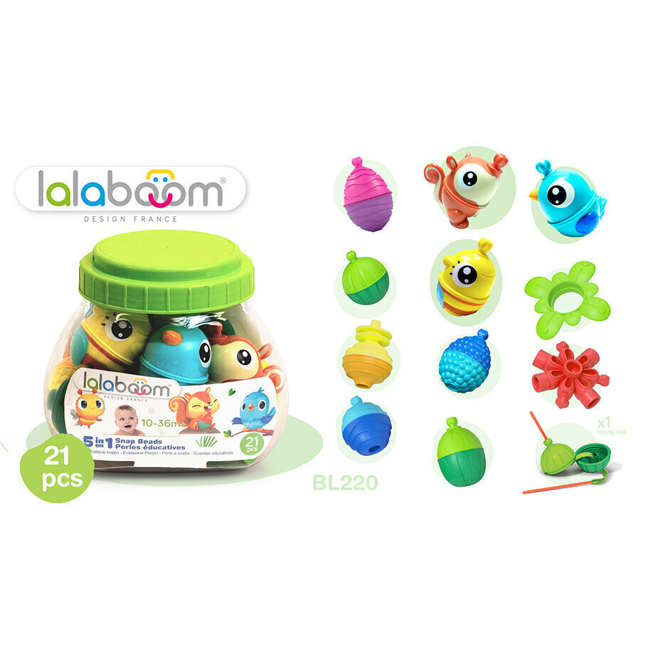Arendavad helmed-loomad Lalaboom, 21 tk., BL220 hind ja info | Imikute mänguasjad | kaup24.ee