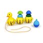 Arendav helmeste komplekt Lalaboom Pull Along Duck, 10 tk., BL330 hind ja info | Imikute mänguasjad | kaup24.ee