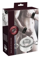 Fetish Collection наручники и кольцо для пениса Hand Cuffs & Cock Ring цена и информация | БДСМ и фетиш | kaup24.ee