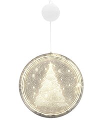 Valgustatud jõulukaunistus „Kuusepuu“ hind ja info | Jõulukaunistused | kaup24.ee
