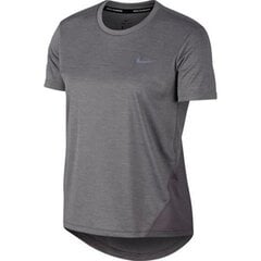 Nike спортивная футболка женская Miler Top SS W AJ8121-056 спортивная футболка, 52032, серая цена и информация | Спортивная одежда для женщин | kaup24.ee
