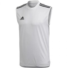 Meeste T-särk Adidas Condivo 20 sleeveless training M EA2509 52890, valge цена и информация | Мужская спортивная одежда | kaup24.ee