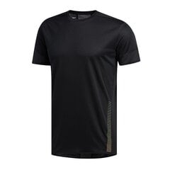 Спортивная футболка мужская Adidas 25/7 Tee Rise Up N Run M EI6321, черная цена и информация | Мужская спортивная одежда | kaup24.ee