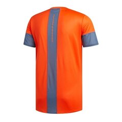Спортивная футболка мужская Adidas 25/7 Rise Up N Run M EI6322, оранжевая цена и информация | Мужская спортивная одежда | kaup24.ee