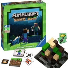Lauamäng Ravensburger Minecraft Builders & Biomes, 27088 hind ja info | Lauamängud ja mõistatused | kaup24.ee