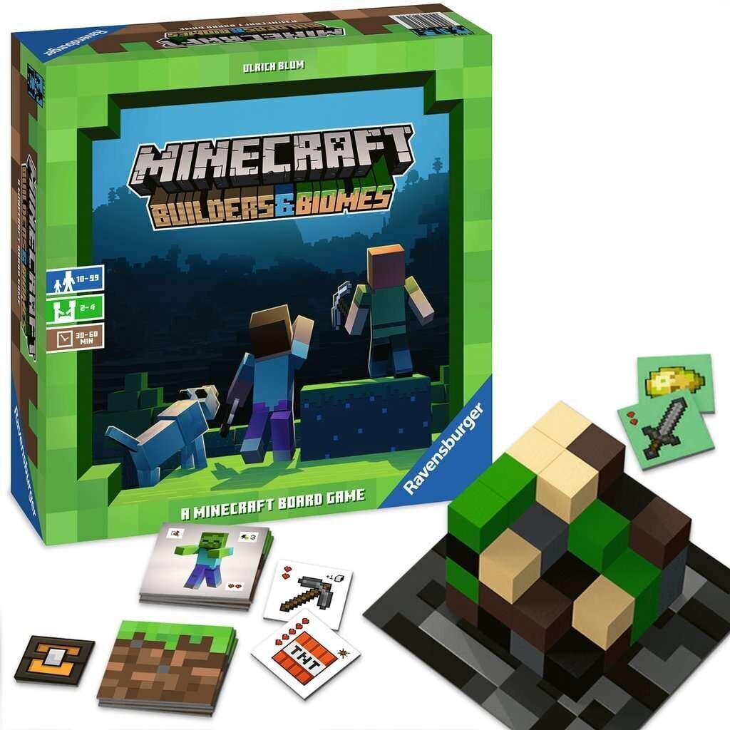 Настольная игра Ravensburger Minecraft Builders & Biomes, 27088 цена |  kaup24.ee