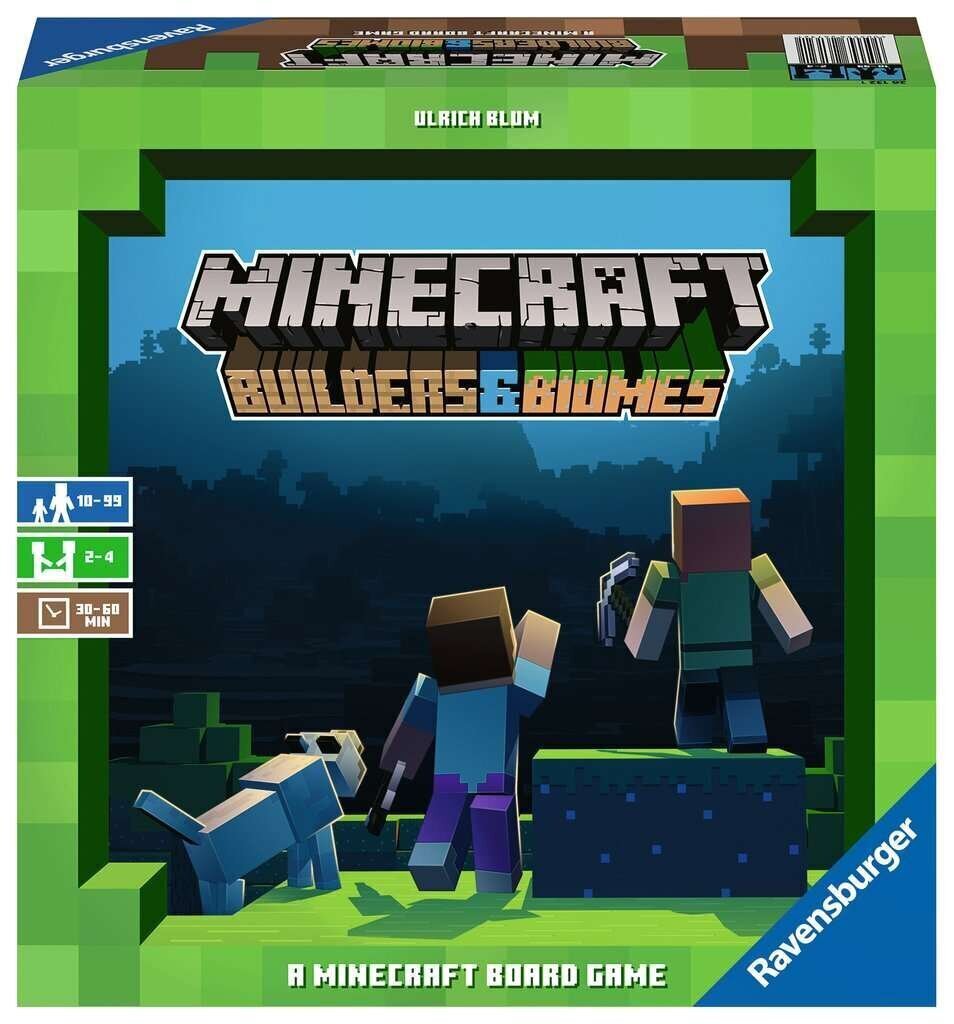 Lauamäng Ravensburger Minecraft Builders & Biomes, 27088 hind ja info | Lauamängud ja mõistatused | kaup24.ee