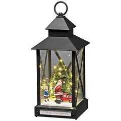 Jõulukaunistus/-latern Santa, 32 cm цена и информация | Рождественские украшения | kaup24.ee