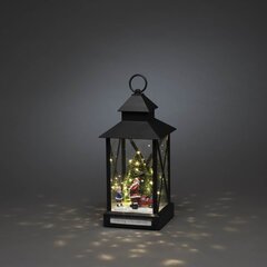 Jõulukaunistus/-latern Santa, 32 cm цена и информация | Рождественские украшения | kaup24.ee