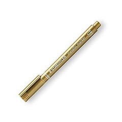 Marker metallic kuldne 1-2mm. Staedtler/10 цена и информация | Канцелярские товары | kaup24.ee