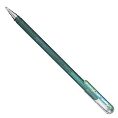 Geelpliiats Hybrid DualMetallic Glitter 1mm roheline sinisega, Pentel/12/576 цена и информация | Письменные принадлежности | kaup24.ee