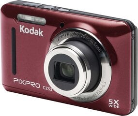 Kodak PixPro CZ53, Red цена и информация | Фотоаппараты | kaup24.ee