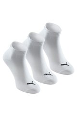 Спортивные носки Puma Unisex Quarter Plain 3Pack 906978 33, 49798, белые цена и информация | Женские носки | kaup24.ee