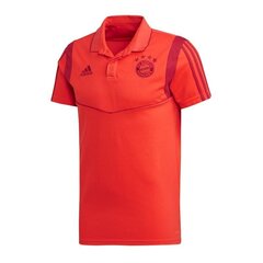 Meeste spordisärk Polo Adidas Bayern Munich 19/20 M DX9186, punane hind ja info | Meeste spordiriided | kaup24.ee