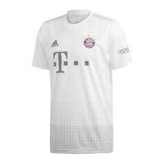 Meeste T-särk Adidas Bayern Munich Away 19/20 M DW7406, valge hind ja info | Meeste spordiriided | kaup24.ee