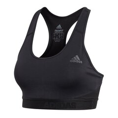 Спортивный женский бюстгальтер Adidas, черный цена и информация | Спортивная одежда для женщин | kaup24.ee