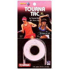 Overgrips Tourna Tac XL, 3 tk, Roosa hind ja info | Välitennise tooted | kaup24.ee