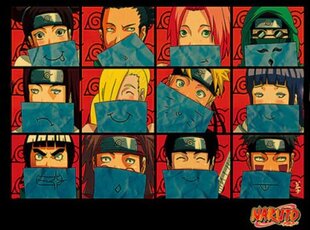 Плакат Naruto цена и информация | Атрибутика для игроков | kaup24.ee