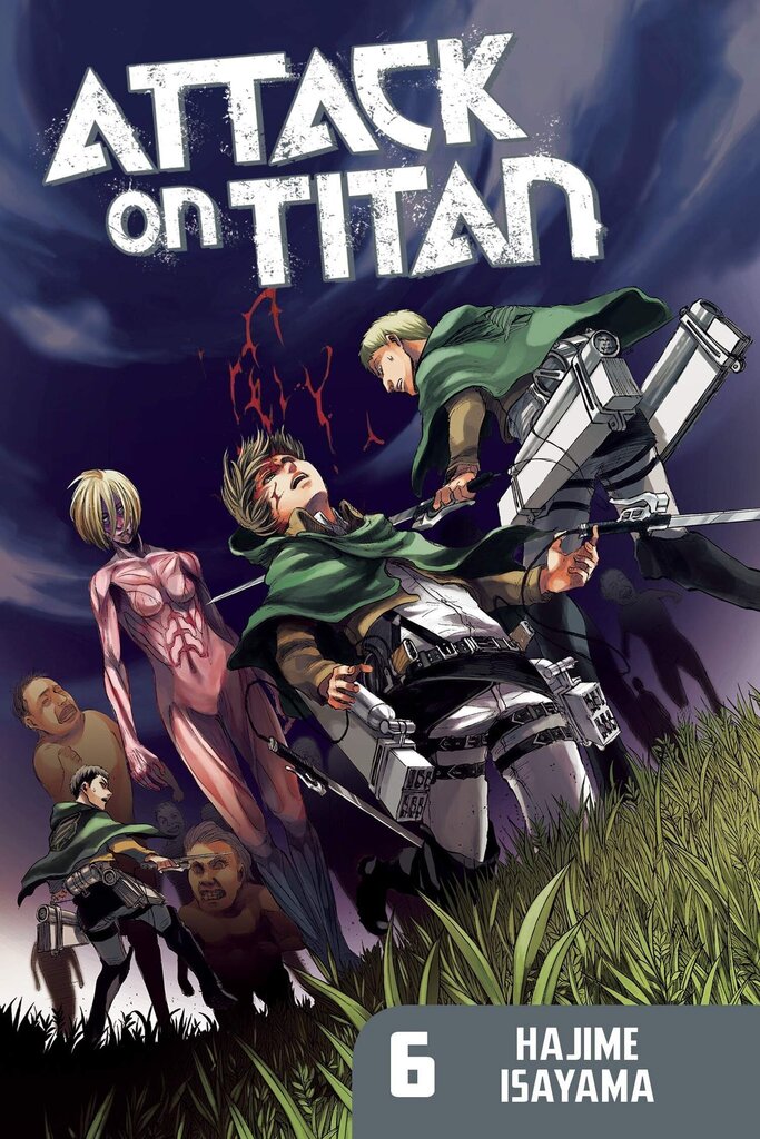 Koomiksid Manga Attack on Titan Vol 6 hind ja info | Koomiksid | kaup24.ee