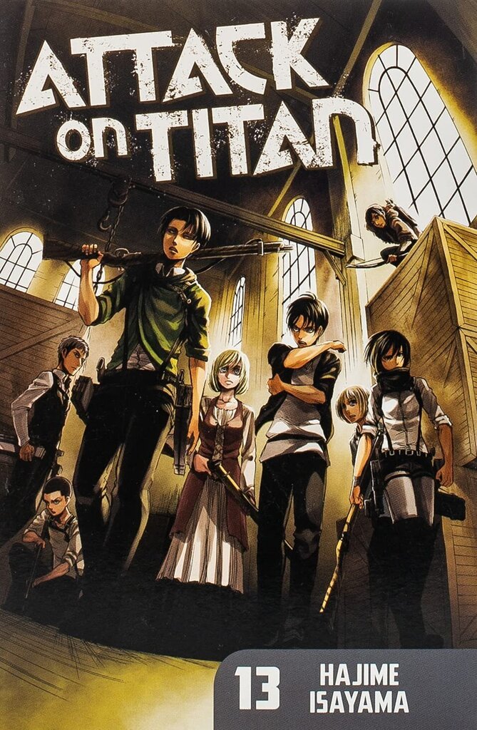Koomiksid Manga Attack on titan Vol 13 hind ja info | Koomiksid | kaup24.ee