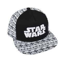 Laste nokamüts Star Wars 2092 (58 cm) Valge (58 cm) hind ja info | Poiste mütsid, sallid, kindad | kaup24.ee