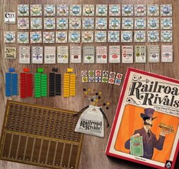 Настольная игра Railroad Rivals цена и информация | Настольные игры, головоломки | kaup24.ee