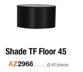Põrandalambi kuppel Azzardo Shade TF 45 Black hind ja info | Põrandalambid | kaup24.ee