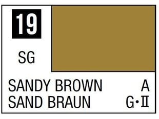 Mr.Hobby - Mr.Color C-019 Sandy Brown, 10ml hind ja info | Kunstitarbed, voolimise tarvikud | kaup24.ee