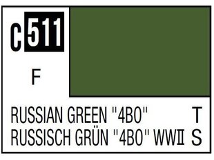 Mr.Hobby - Mr.Color C-511 Russian Green "4BO", 10ml hind ja info | Kunstitarbed, voolimise tarvikud | kaup24.ee