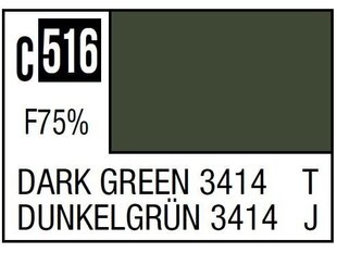 Mr.Hobby - Mr.Color C-516 Dark Green 3414, 10ml hind ja info | Kunstitarbed, voolimise tarvikud | kaup24.ee
